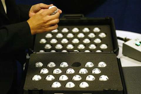 NHL Draft Lottery (Photo by Andy Marlin/Getty Images for NHLI)