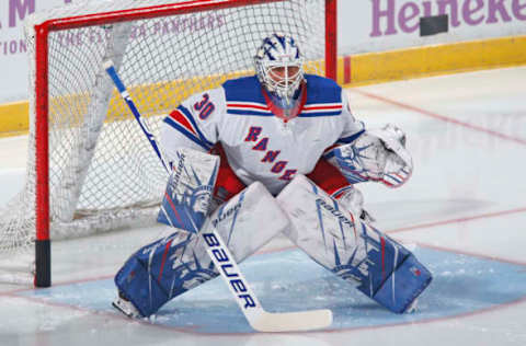 Henrik Lundqvist. (Photo by Joel Auerbach/Getty Images)