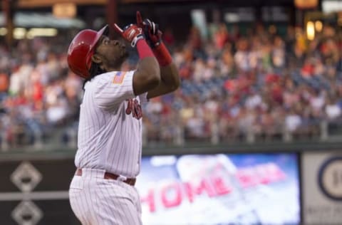 Franco Will Work To Make This Scene More Common. Photo by Mitchell Leff/Getty Images. Philadelphia Phillies.