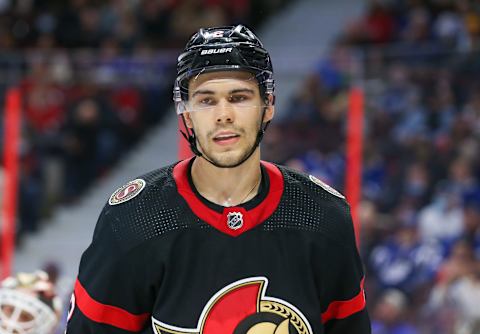 Artem Zub #2 of the Ottawa Senators (Photo by Chris Tanouye/Getty Images)