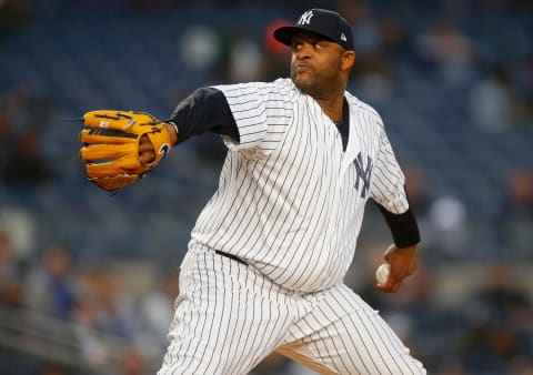 NEW YORK, NY – APRIL 24: (NEW YORK DAILIES OUT) CC Sabathia #52 of the New York Yankees in action against the Minnesota Twins at Yankee Stadium on April 24, 2018 in the Bronx borough of New York City. The Yankees defeated the Twins 8-3. (Photo by Jim McIsaac/Getty Images)