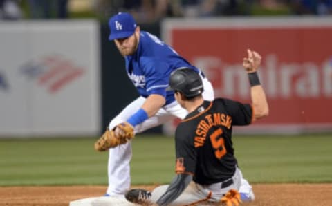 Dodger infielder Max Muncy. Joe Camporeale-USA TODAY Sports