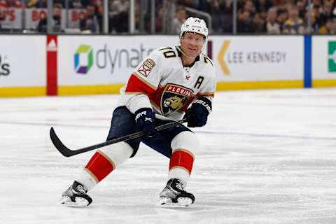 Apr 26, 2022; Boston, Massachusetts, USA; Florida Panthers right wing Patric Hornqvist. Mandatory Credit: Winslow Townson-USA TODAY Sports