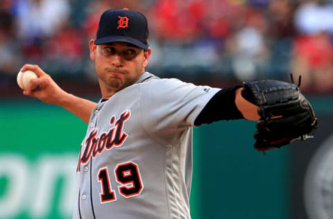 ARLINGTON, TX – AUGUST 16: Anibal Sanchez. (Photo by Tom Pennington/Getty Images)