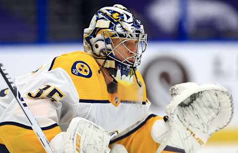 Nashville Predators, Pekka Rinne (Photo by Mike Ehrmann/Getty Images)