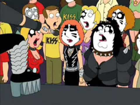 Family Guy - KISS Concert - YouTube