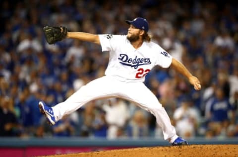 LOS ANGELES, CA – NOVEMBER 01: Clayton Kershaw