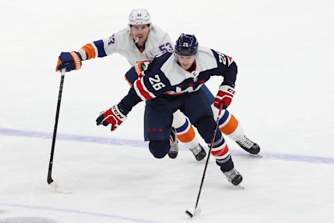 Nic Dowd, Washington Capitals Mandatory Credit: Geoff Burke-USA TODAY Sports