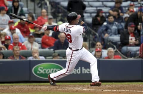 ATLANTA GA – OCTOBER 4: Hector Olivera