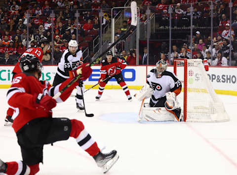 Philadelphia Flyers goaltender Carter Hart (79): Ed Mulholland-USA TODAY Sports