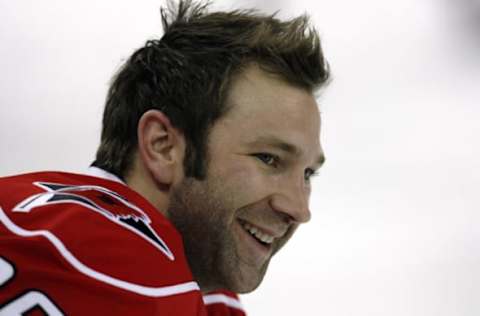 Erik Cole, Carolina Hurricanes  (Photo by Kevin C. Cox/Getty Images)