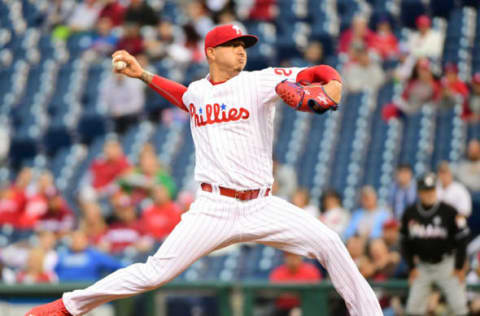 If Velasquez Continues To Develop into a Pitcher, He Could Be the Ace the Phillies Will Need for 2018. Photo by Eric Hartline – USA TODAY Sports.