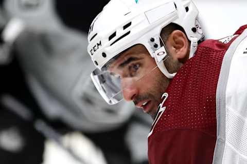 Nazem Kadri #91 of the Colorado Avalanche (Photo by Katelyn Mulcahy/Getty Images)