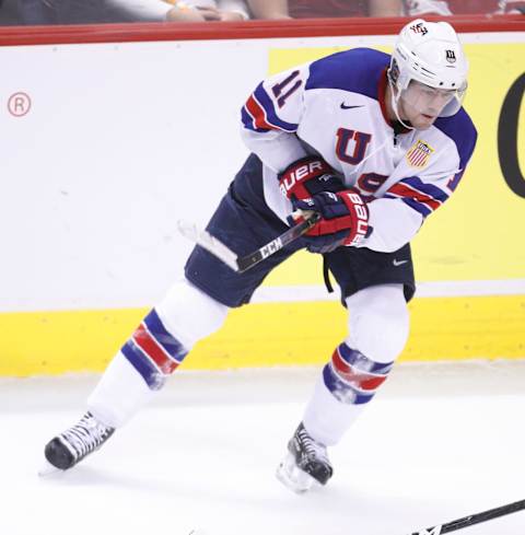 VANCOUVER , BC – JANUARY 4: Ryan Poehling (Photo by Kevin Light/Getty Images)