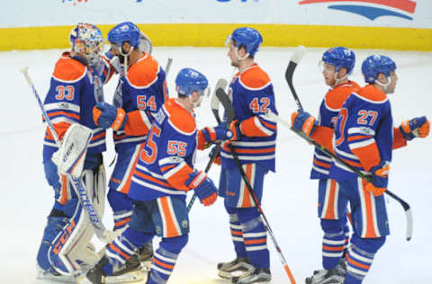 NHL: Arizona Coyotes at Edmonton Oilers