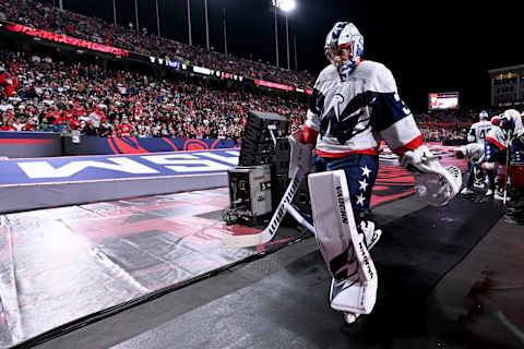 Darcy Kuemper, Washington Capitals (Photo by Grant Halverson/Getty Images)