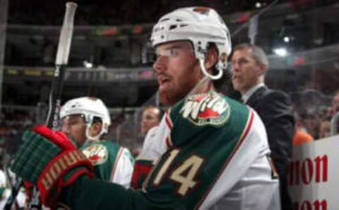 Martin Havlat scored 116 points in two seasons with the Minnesota Wild. (Photo by Bruce Bennett/Getty Images)