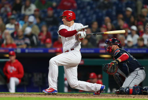 Hoskins will probably return before mid-June. Photo by Rich Schultz/Getty Images.