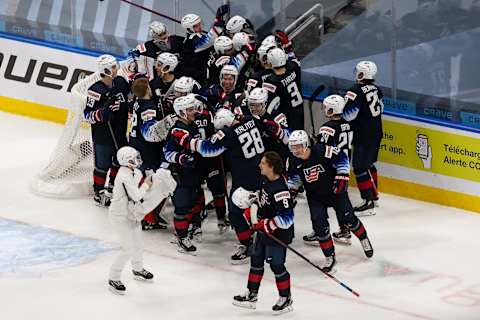 Team United States celebrates its victory.(Photo by Codie McLachlan/Getty Images)