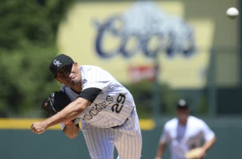 De La Rosa has pitched in a Rockies uniform for the last nine seasons, and holds a number of franchise pitching records.