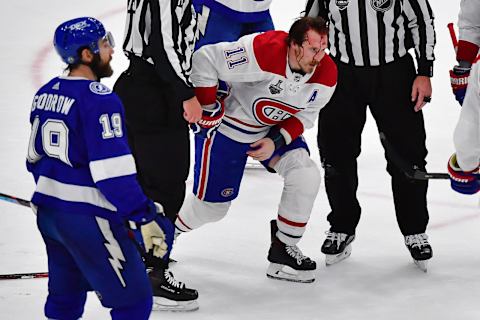 TAMPA, FLORIDA – JUNE 28: Brendan Gallagher #11 of the Montreal Canadiens. (Photo by Julio Aguilar/Getty Images)