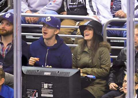 Toronto Maple Leafs – Hayden Christensen and Rachel Bilson (Photo by Noel Vasquez/GC Images)