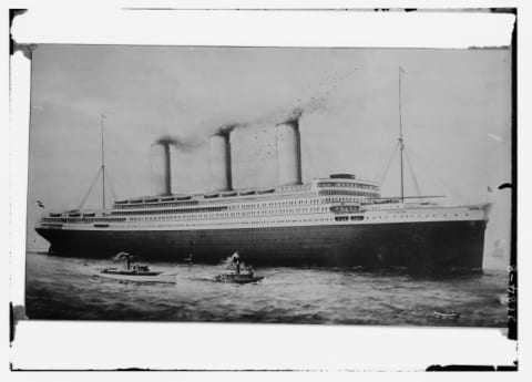 The SS Imperator circa 1913.