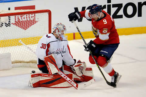 Ilya Samsonov, Washington Capitals Mandatory Credit: Jasen Vinlove-USA TODAY Sports