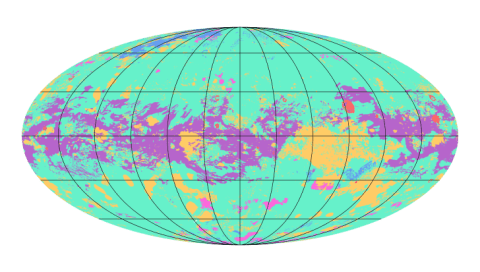 The first global geologic map of Titan.