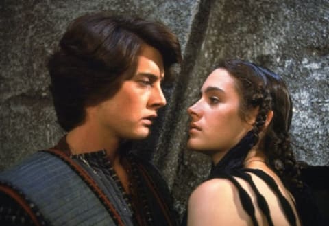 Sean Young and Kyle MacLachlan in Dune (1984).