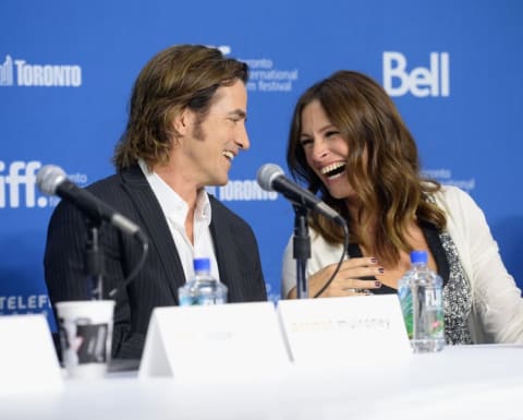 Dermot Mulroney and Julia Roberts in 2013.