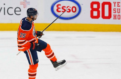 Darnell Nurse #25, Edmonton Oilers Mandatory Credit: Perry Nelson-USA TODAY Sports