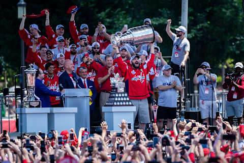 Alex Ovechkin, Washington Capitals (Photo by Scott Taetsch/Getty Images)