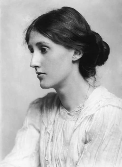 A photo of author Virginia Woolf, who was famous for writing To The Lighthouse and Orlando.