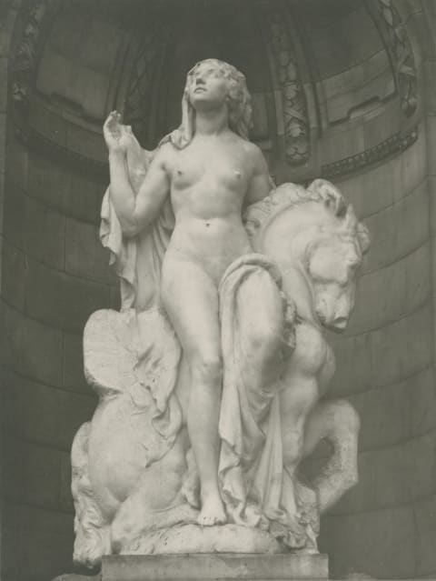 Frederick MacMonnies's Beauty, at the New York Public Library's main branch.