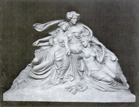 Isidore Konti's Three Graces.