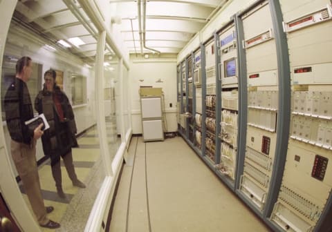 A look inside the U.S. Naval Observatory in Washington, D.C., on December 29, 1999.