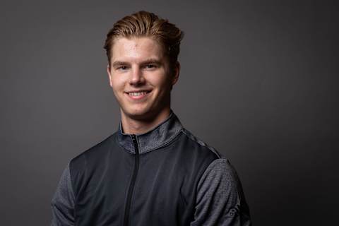 BUFFALO, NY – MAY 30: Victor Soderstrom poses for a portrait at the 2019 NHL Scouting Combine on May 30, 2019 at the HarborCenter in Buffalo, New York. (Photo by Chase Agnello-Dean/NHLI via Getty Images)