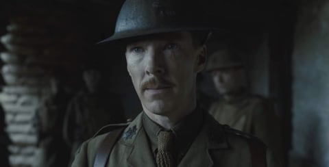 Benedict Cumberbatch in Sam Mendes's 1917 (2019).