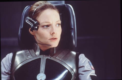 Jodie Foster starred in the movie adaptation of Carl Sagan's book 'Contact' in 1997.