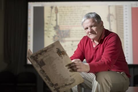 University of Saskatchewan researcher Peter Robinson leads the team that has developed the first app of Geoffrey Chaucer's Canterbury Tales.