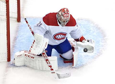 Carey Price #31 of the Montreal Canadiens (Photo by Andre Ringuette/Freestyle Photo/Getty Images)