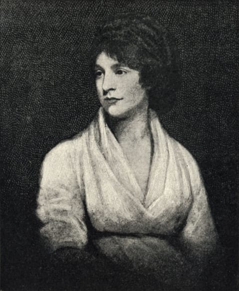 Mary Wollstonecraft is the mother of Mary Shelley, writer of Frankenstein.