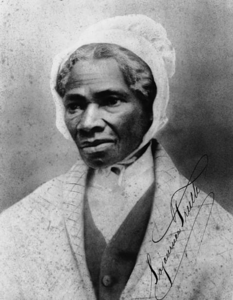 A rare portrait of abolitionist Sojourner Truth.