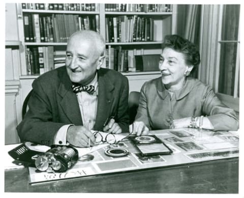 William F. Friedman and Elizebeth Friedman.