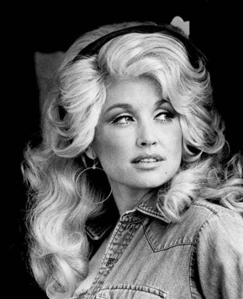 Dolly Parton in 1977.