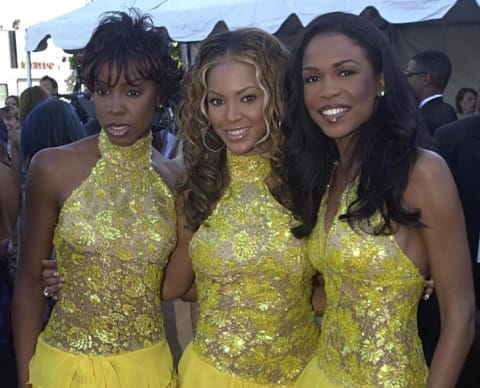 Destinys Child poses at the 2000 Soul Train Lady Soul Awards in Santa Monica, California.