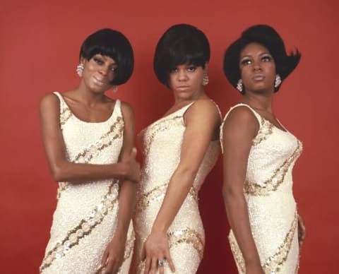 Diana Ross, Cindy Birdsong, and Mary Wilson of The Supremes in 1968.