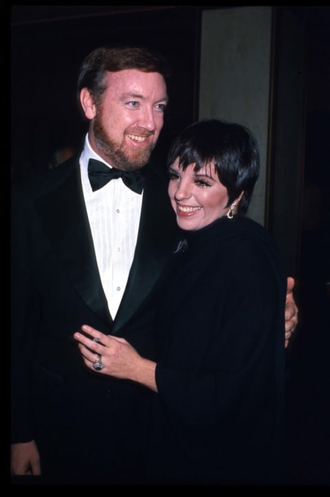 Liza Minnelli with then-husband Jack Haley, Jr. in 1975.