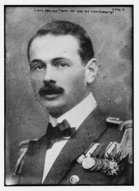 Georg von Trapp in 1910.